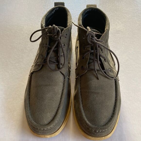 Men’s Suede Leather Chukka Boots Size 42 - Picture 1 of 9
